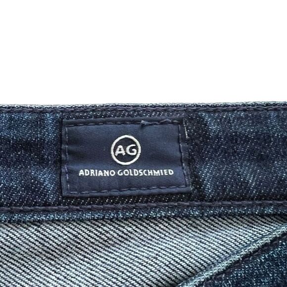 AG Adriano Goldschmied The Stevie Slim Straight Cuffed Jeans - Picture 4 of 10